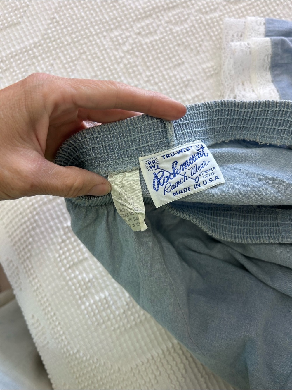 Vintage Ruffle circle skirt - Picture 6 of 8